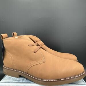 NEW Sonoma Good for Life Accordian Men’s Ankle Boots Tan Size 12